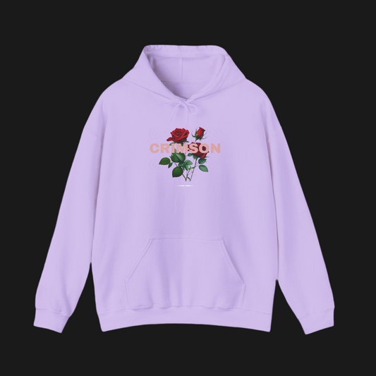 Crimson ROSE hoodie