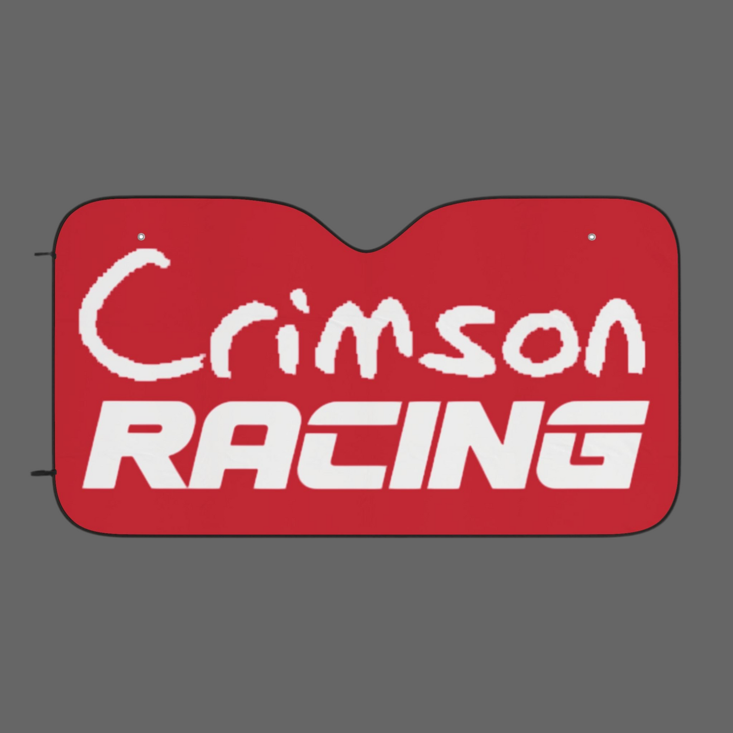 Crimson Racing Car Shades